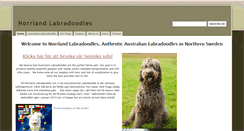 Desktop Screenshot of norrlandlabradoodles.com